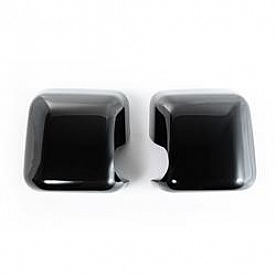 Rugged Ridge Exterior Mirror Cover Driver And Passenger Side Black Set Of 2 - 1331104