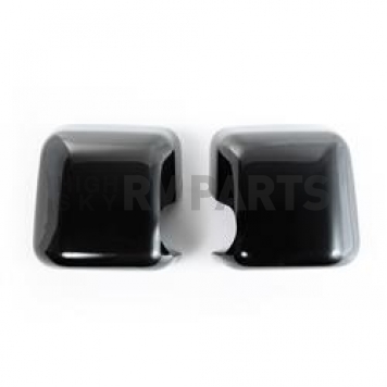 Rugged Ridge Exterior Mirror Cover Driver And Passenger Side Black Set Of 2 - 1331104