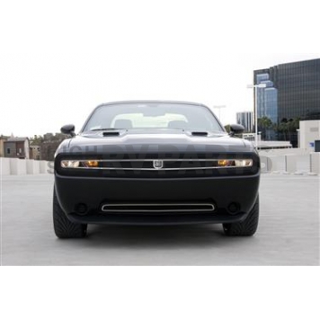 DJ Grilles Grille Insert - Black Matte Stainless Steel Accent Trim - DJ210110