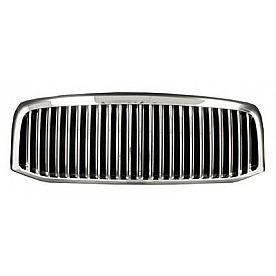 ProEFX Grille - Vertical Bar Silver ABS Plastic - EFX3540