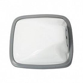 Velvac Exterior Mirror Manual Rectangular Black - 7041765