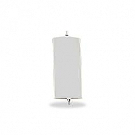 Velvac Exterior Mirror Manual Rectangular White - 705103