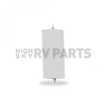 Velvac Exterior Mirror Manual Rectangular White - 705103