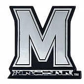 Fan Mat Emblem - University Of Maryland Logo Metal - 14911