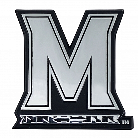 Fan Mat Emblem - University Of Maryland Logo Metal - 14911