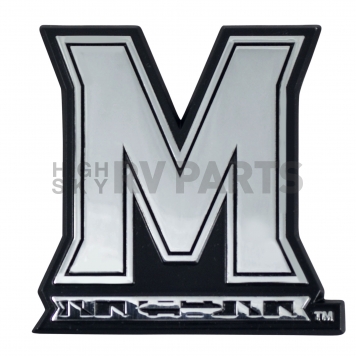Fan Mat Emblem - University Of Maryland Logo Metal - 14911
