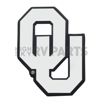 Fan Mat Emblem - University Of Oklahoma Logo Metal - 14923