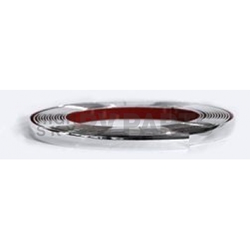 Cowles Products Side Molding - Silver PVC Plastic Chrome Plated - 37024-1