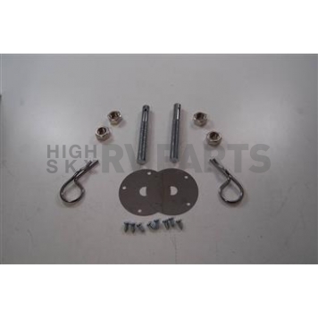 RPC Racing Power Company Hood Pin - Hair Pin Silver Chrome Plated - R4051