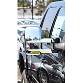 TFP (International Trim) Exterior Mirror Cover Driver And Passenger Side Silver Set Of 2 - 592