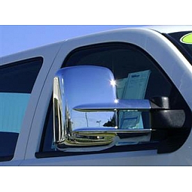 TFP (International Trim) Exterior Mirror Cover Driver And Passenger Side Silver Set Of 2 - 552