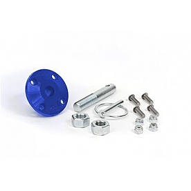 Daystar Hood Pin - Spring Clip Polyurethane Red - KU71104RB