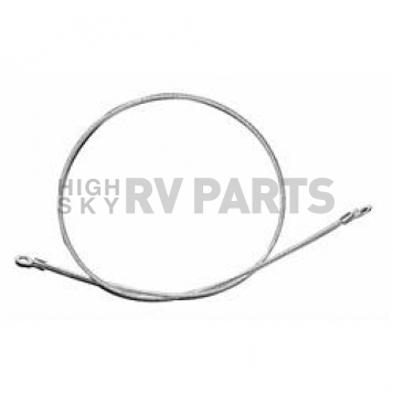 Trans Dapt Hood Pin Cable - 24 Inch Plastic Silver - 4054