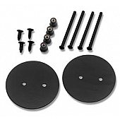 Warrior Products Exterior Mirror Cover Driver And Passenger Side Black Set Of 2 - S1506