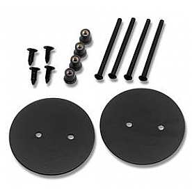 Warrior Products Exterior Mirror Cover Driver And Passenger Side Black Set Of 2 - S1506