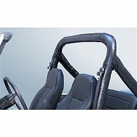 Rugged Ridge Roll Bar Cover Denim Black Fabric - 1361015