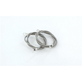 All Sales Hood Pin Cable 24 Inch Clear Steel - 5113CL