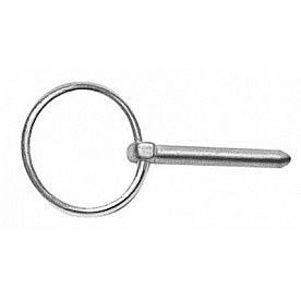 Trans Dapt Hood Pin - Flip Over Pins Steel Set Of 2 - 4097