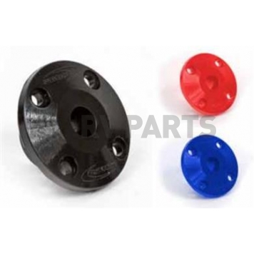 Daystar Hood Pin Scuff Plate - Polyurethane Red - KU71105RB