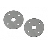 Moroso Performance Hood Pin Scuff Plate - 2-1/2 Inch Set Of 2 - 39023