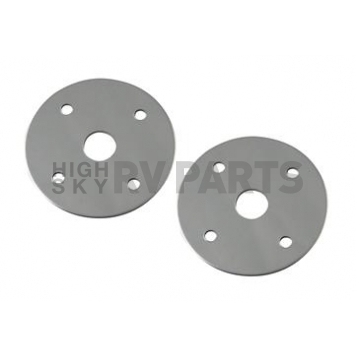 Moroso Performance Hood Pin Scuff Plate - 2-1/2 Inch Set Of 2 - 39023