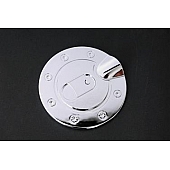 Paramount Automotive Fuel Door Cover - Triple Chrome Plated Silver ABS Plastic - 662103