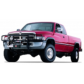 Warn Grille Guard 2 Inch Black Powder Coated Steel - 30092