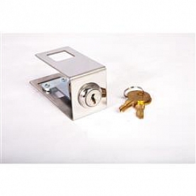 Rugged Ridge Hood Lock Powder Coated Steel Black Single - 1125204