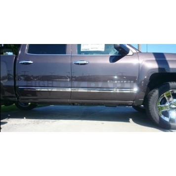 TFP (International Trim) Side Molding - Chrome Plated ABS Plastic Silver Set of 4 - 95102BRH
