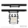 Westin Automotive Nerf Bar 3 Inch Black Powder Coated Stainless Steel - 56140552