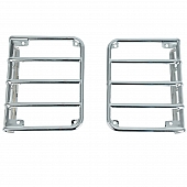 Paramount Automotive Tail Light Guard Steel Euro Set Of 2 - 510461