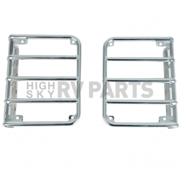 Paramount Automotive Tail Light Guard Steel Euro Set Of 2 - 510461