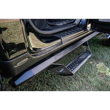 Bushwacker Rocker Panel Guard - Black Flat Matte Dura-Flex ® 2000 TPO - 14073-2