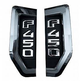 Recon Accessories Emblem - F-450 Passenger and Driver Front Quarter Panel - 264485CH