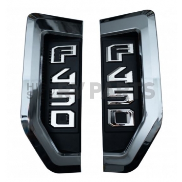 Recon Accessories Emblem - F-450 Passenger and Driver Front Quarter Panel - 264485CH
