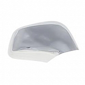 Coast To Coast Exterior Mirror Cover  Silver ABS Plastic Set Of 2 - MC223