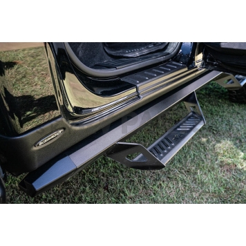 Bushwacker Rocker Panel Guard - Black Flat Matte Dura-Flex ® 2000 TPO - 14099-2