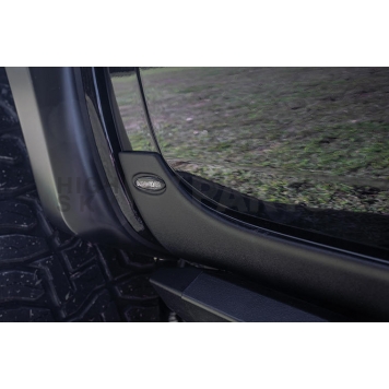 Bushwacker Rocker Panel Guard - Black Flat Matte Dura-Flex ® 2000 TPO - 14099-3