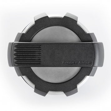 Rugged Ridge Fuel Door - Aluminum Round - 1142510-2