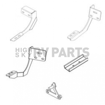 Go Rhino Running Board Mounting Kit - 6942065