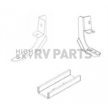Go Rhino Running Board Mounting Kit - 6942355