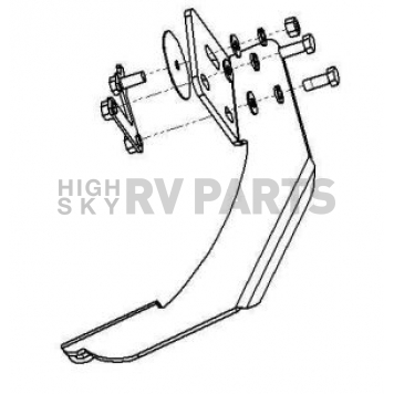 Go Rhino Running Board Mounting Kit - 6941065