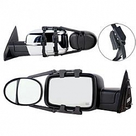 K-Source Exterior Towing Mirror Manual Oblong Set Of 2 - 3990