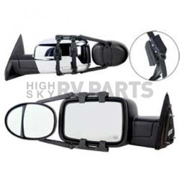 K-Source Exterior Towing Mirror Manual Oblong Set Of 2 - 3990