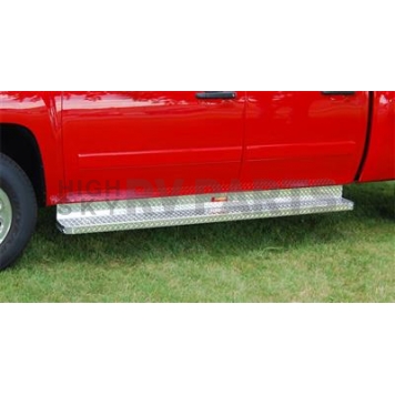 Owens Products Running Board Diamond Plate Aluminum Stationary - 82329