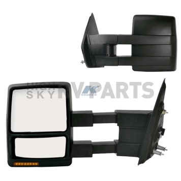K-Source Exterior Towing Mirror Electric Rectangular Set Of 2 - 6118586F