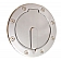 All Sales Fuel Door - Round Aluminum - 6107P