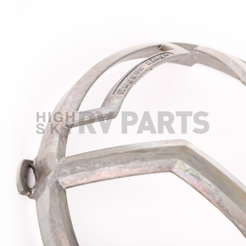 Rugged Ridge Headlight Guard Euro Style Aluminum Raw Set Of 2 - 1123016-3
