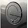 All Sales Fuel Door - Round Aluminum - 6152KL