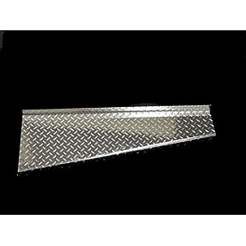 Owens Products Running Board - Box Board Aluminum Silver Diamond Plate - OC9139EDX
